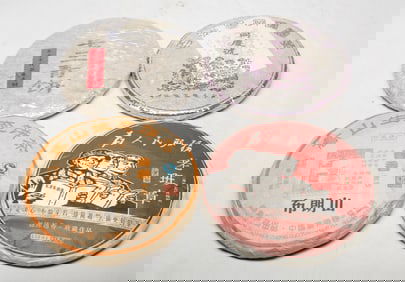 Set Chinese Export Tea Bricks