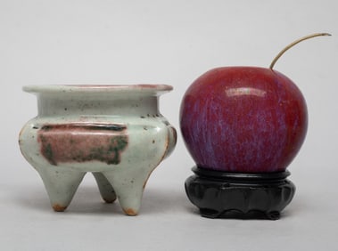 Estate Chinese Porcelain Water Pot, Censer