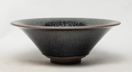 Massive Chinese Jian Type Porcelain Bowl