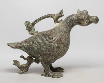 Estate Chinese Export Bronze Sculpture