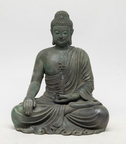 Collectible Chinese Export Bronze Buddha