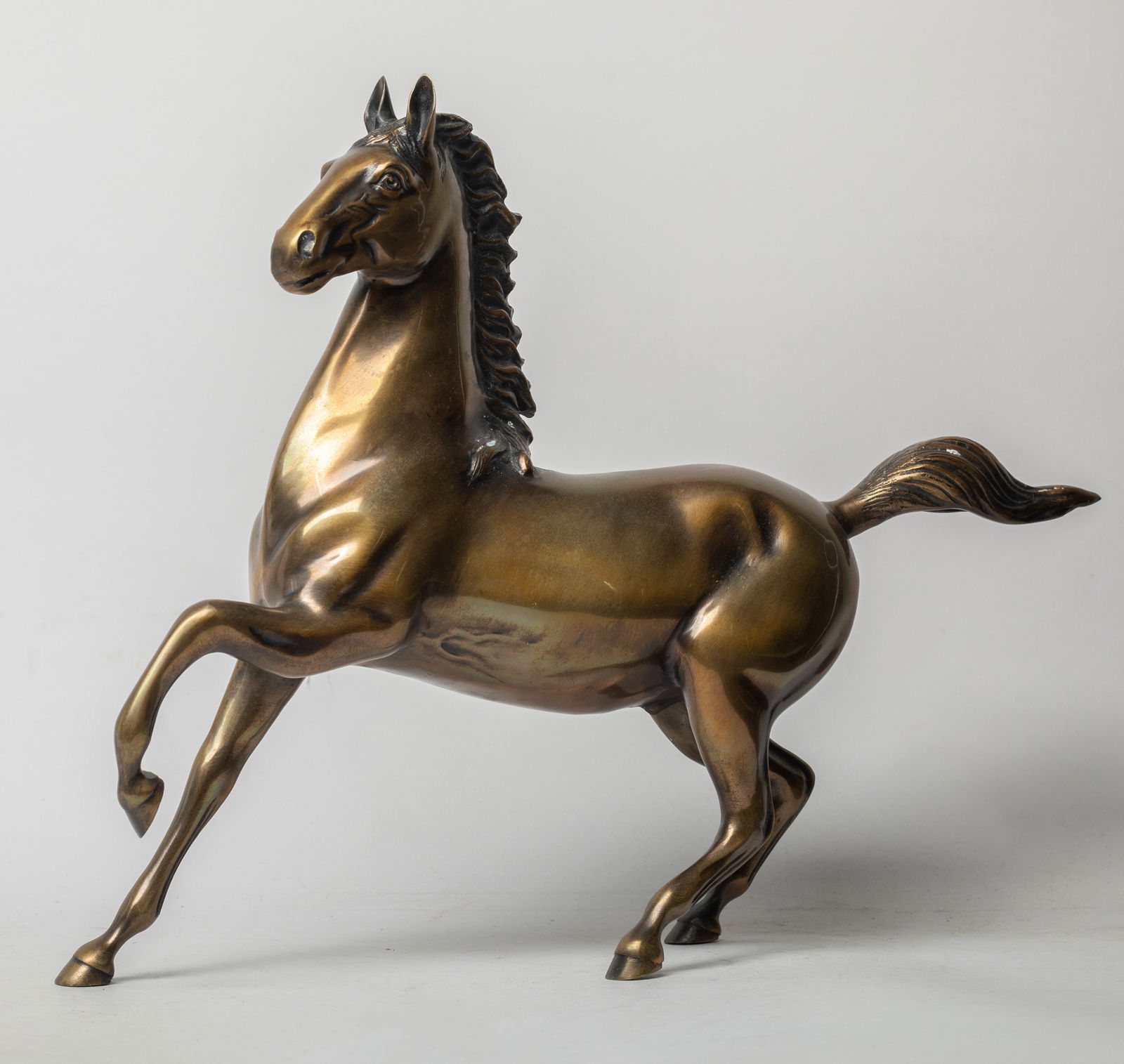Vintage Brass Sculpture of Horse (1 of 12)