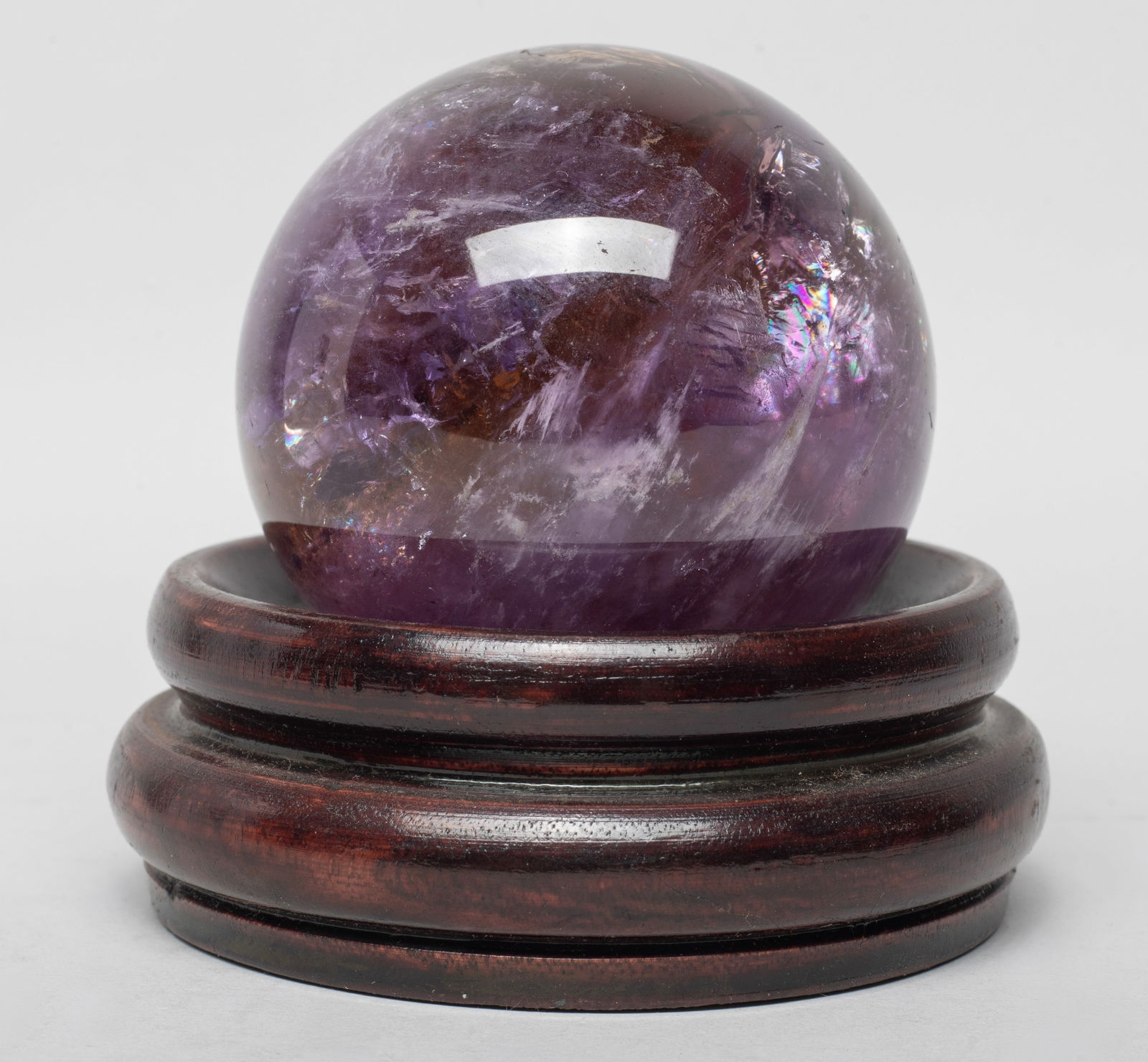 Chinese Export Amethyst Ball (1 of 8)