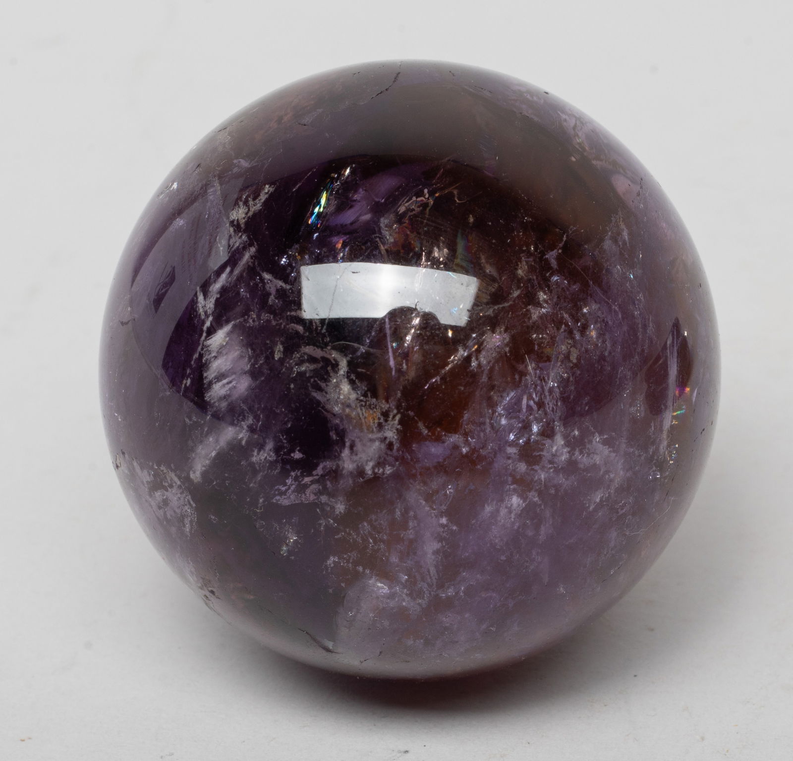 Chinese Export Amethyst Ball - 4
