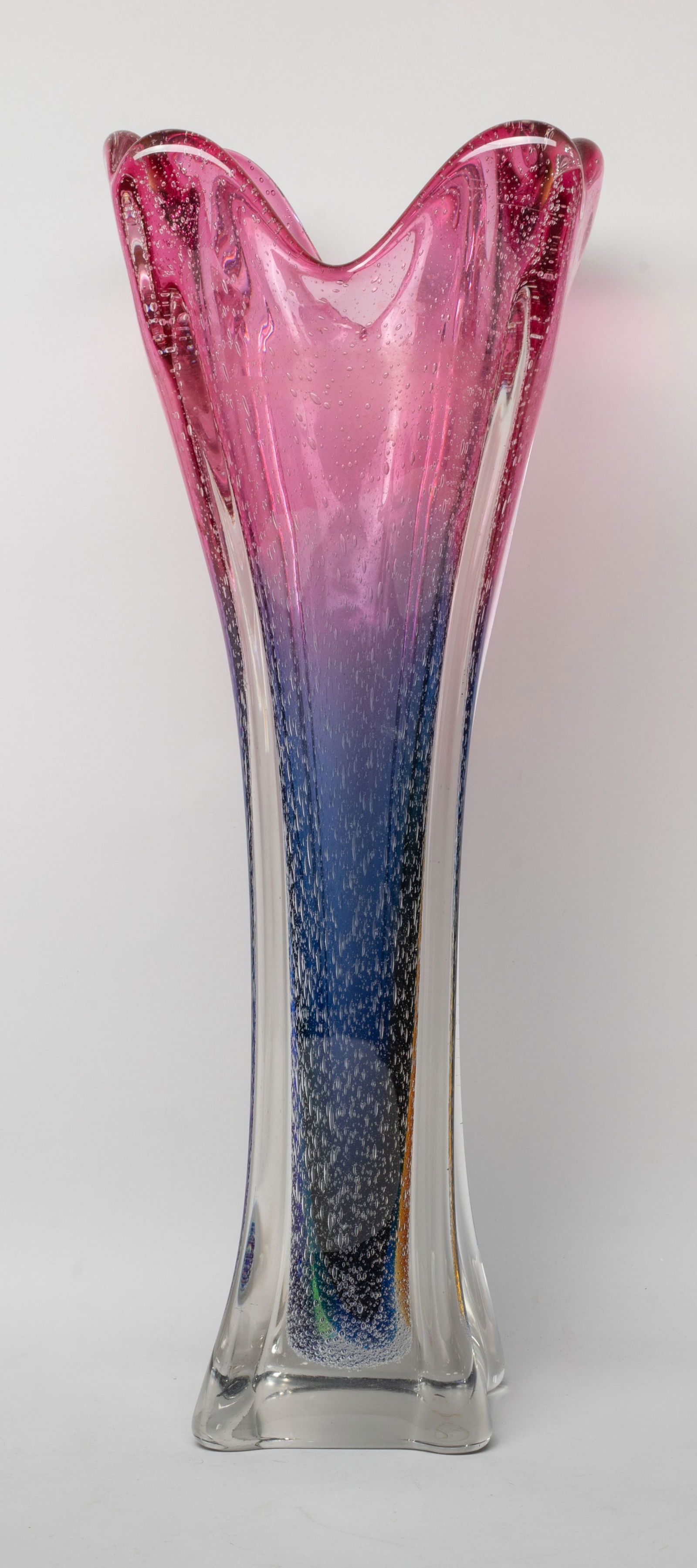 Tall Continental Art Glass Decor Vase (1 of 10)