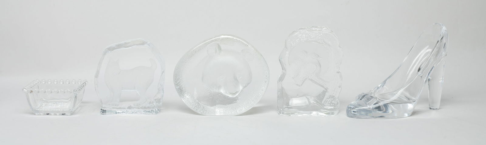 Set Vintage Art Glass Sculptures (1 of 18)