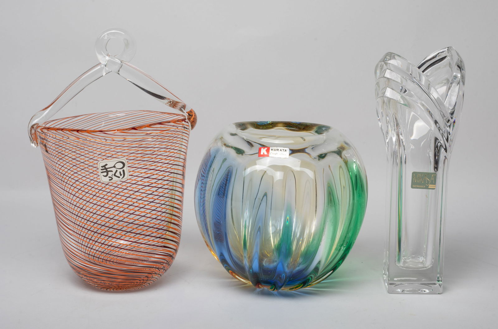 Bohemia & Continental Glass Vases (1 of 12)