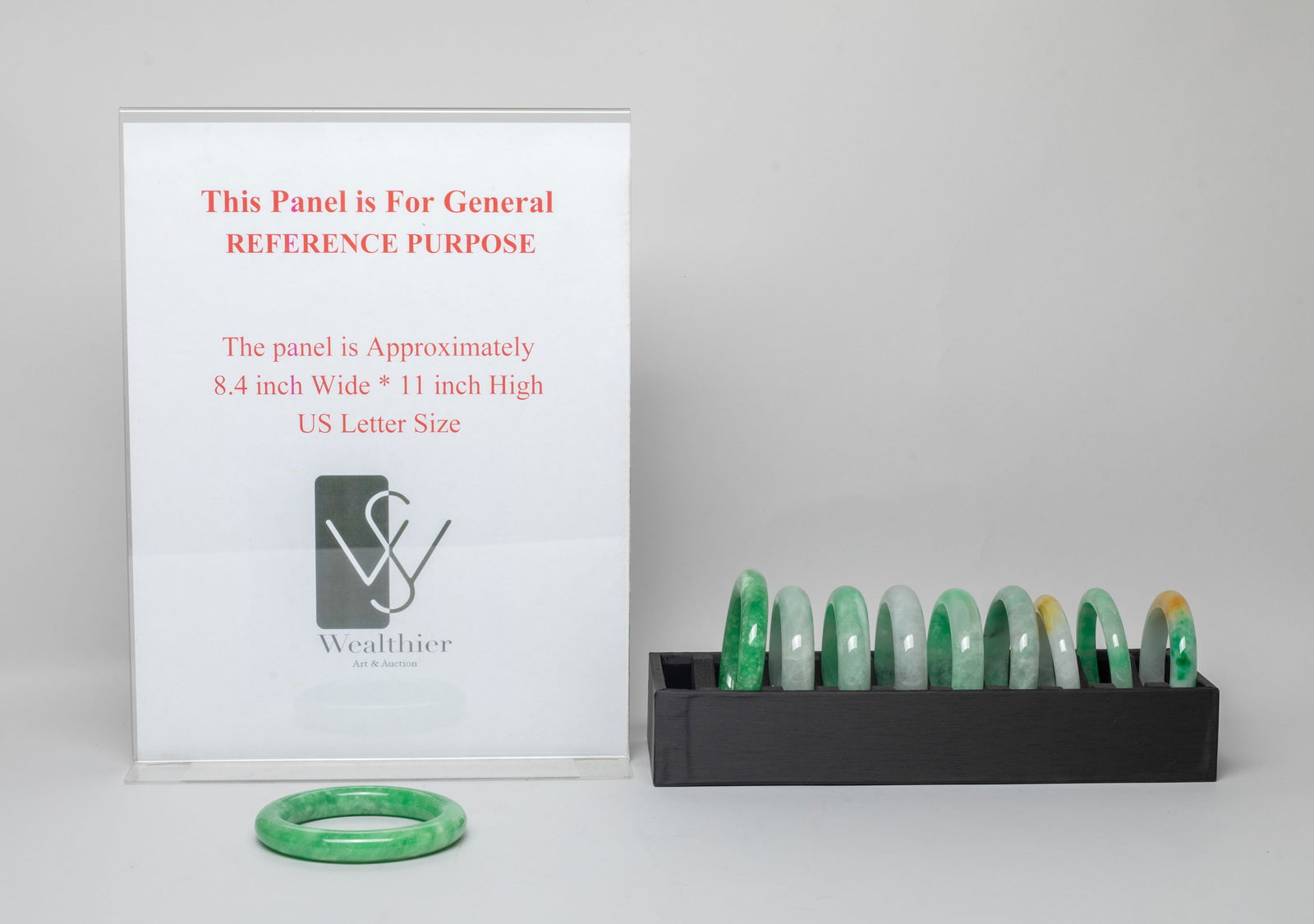 Estate Large Set Chinese Export Bangles - 2