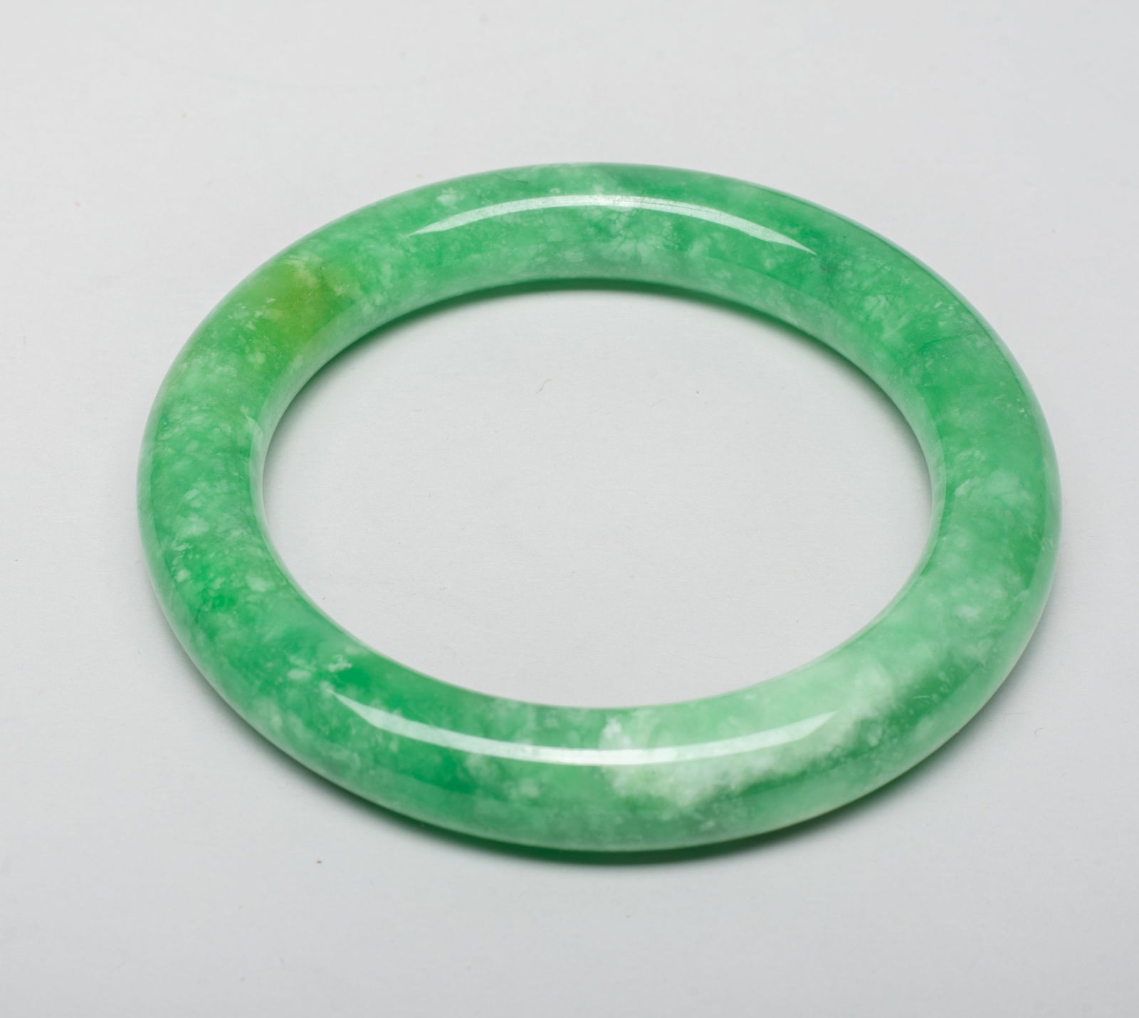 Estate Large Set Chinese Export Bangles - 4