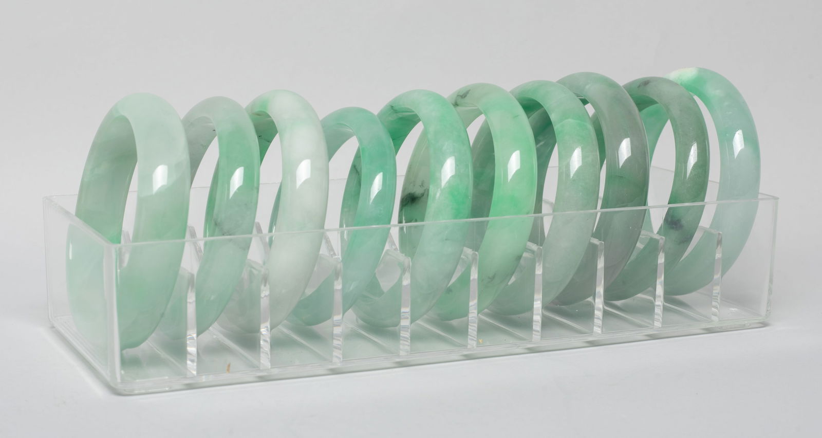 Estate Large Set Chinese Export Bangles (1 of 12)