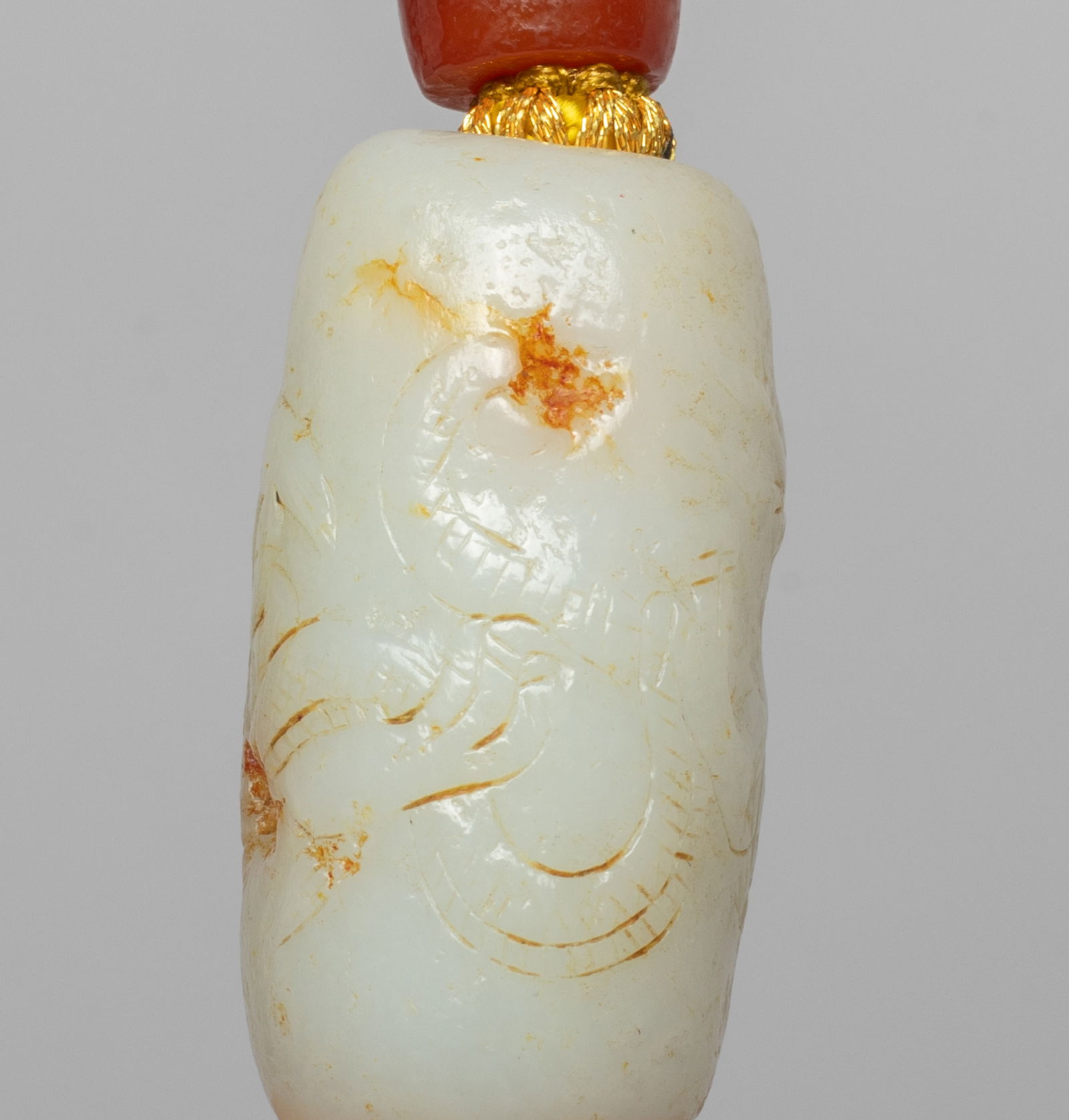 Chinese Export Jade Wind Bell - 6