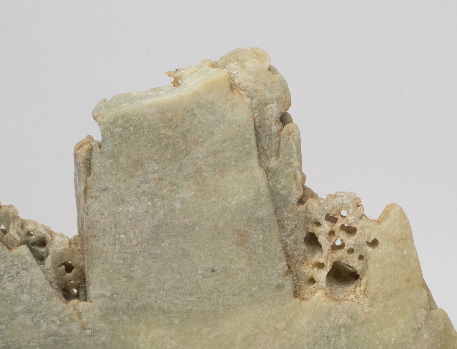 Vintage Chinese Export Stone Table Sculpture - 11