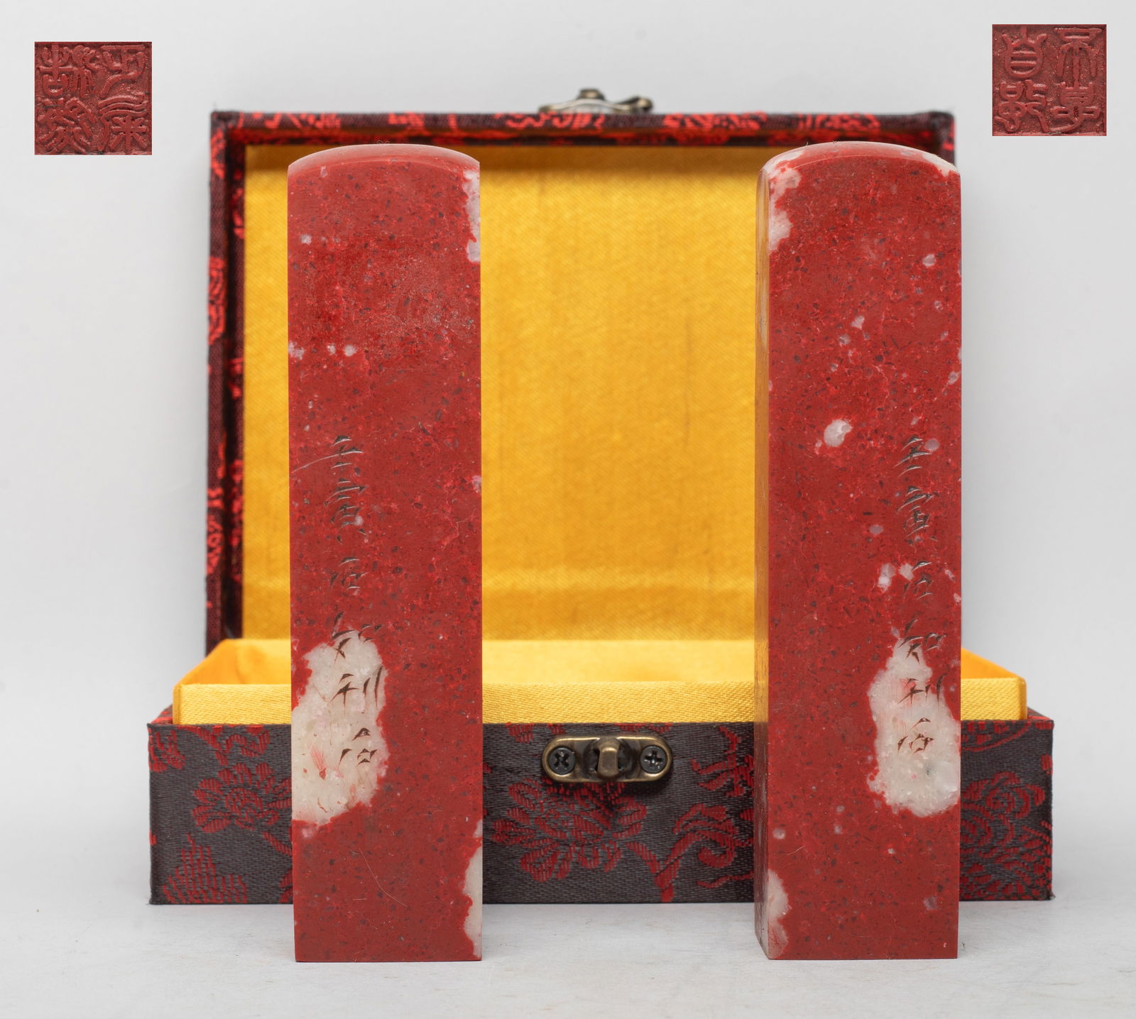 Two Chinese Export Stone Seals (1 of 13)