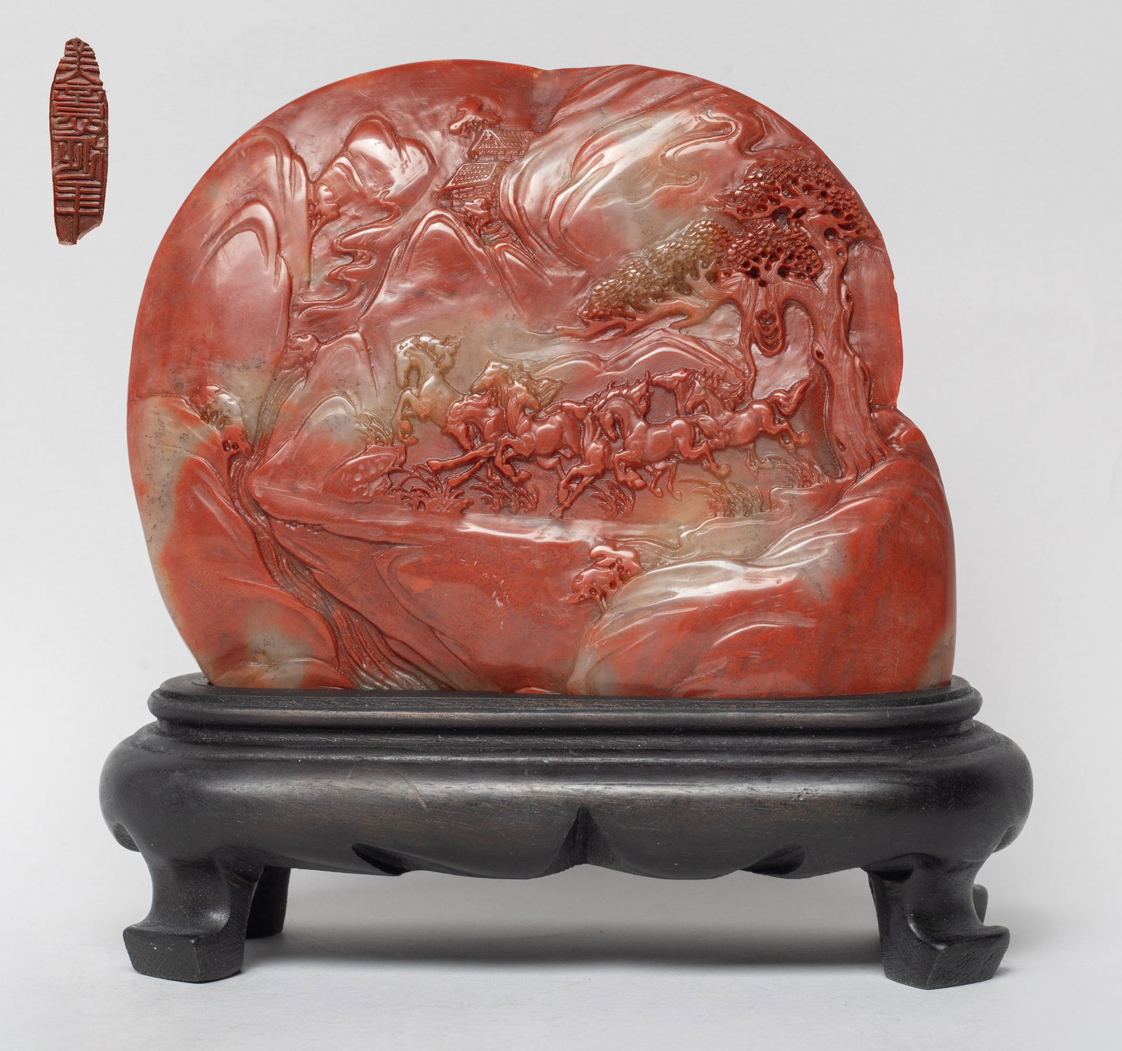 Rare Chinese Shoushan Stone Sculpture (1 of 10)