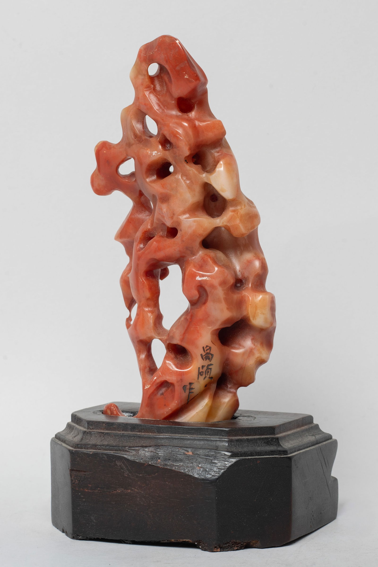 Chinese Shoushan Stone Sculpture on Base (1 of 11)