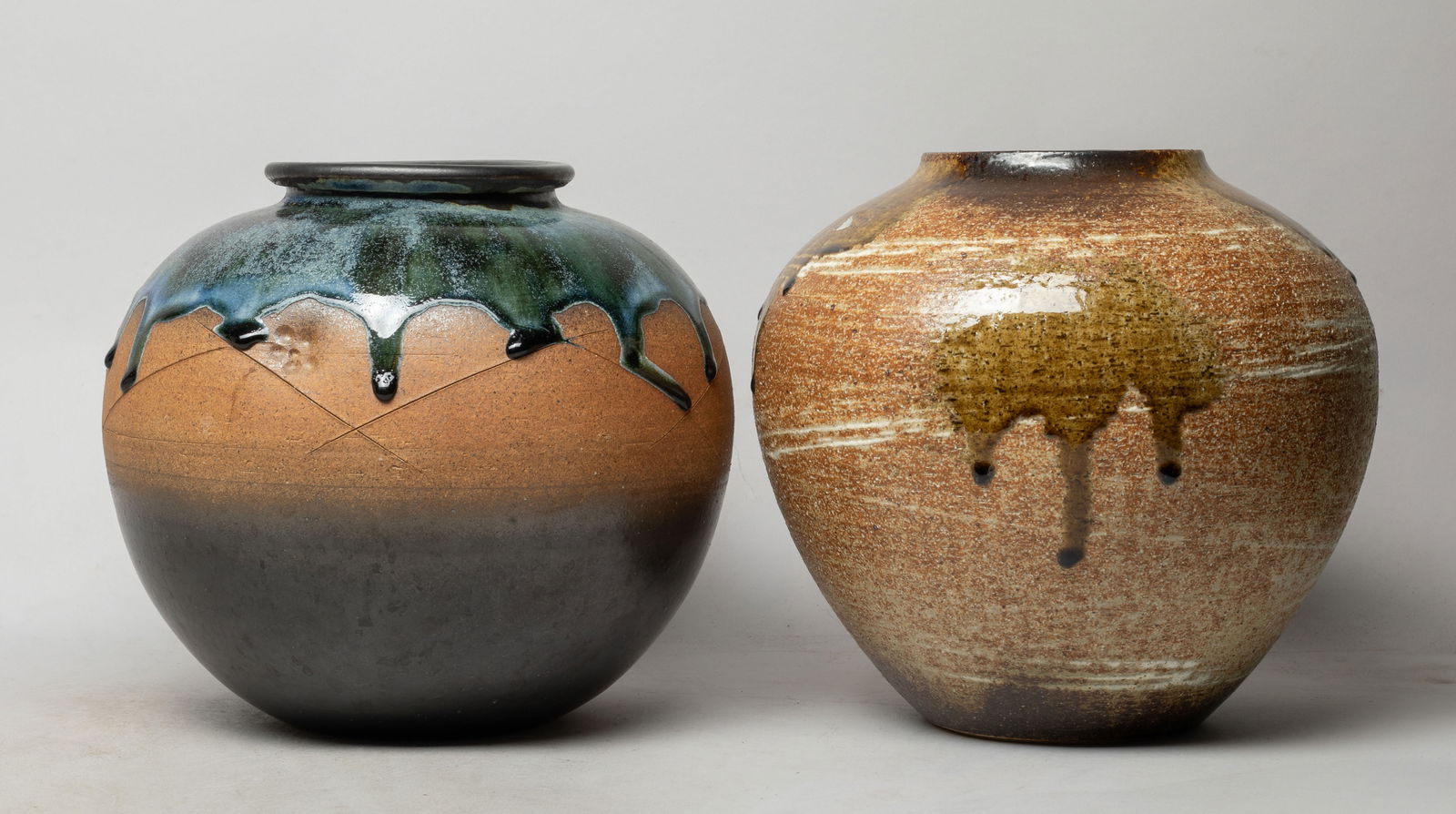 Two Studio Art Hand Thrown Stone Wares (1 of 13)