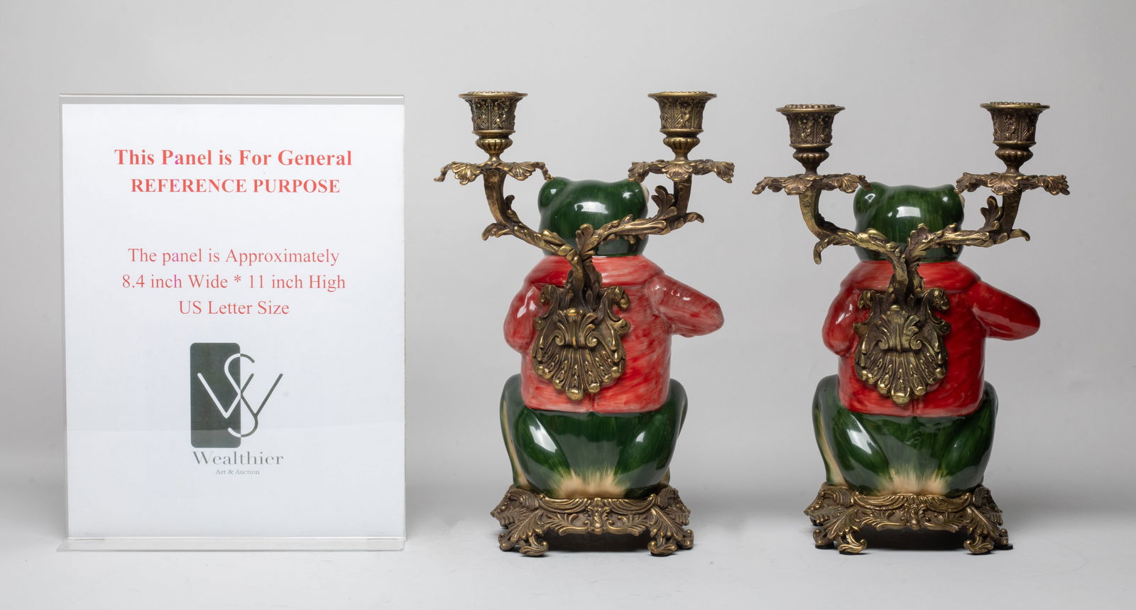 Two Chinese Export Porcelain Candlesticks - 2