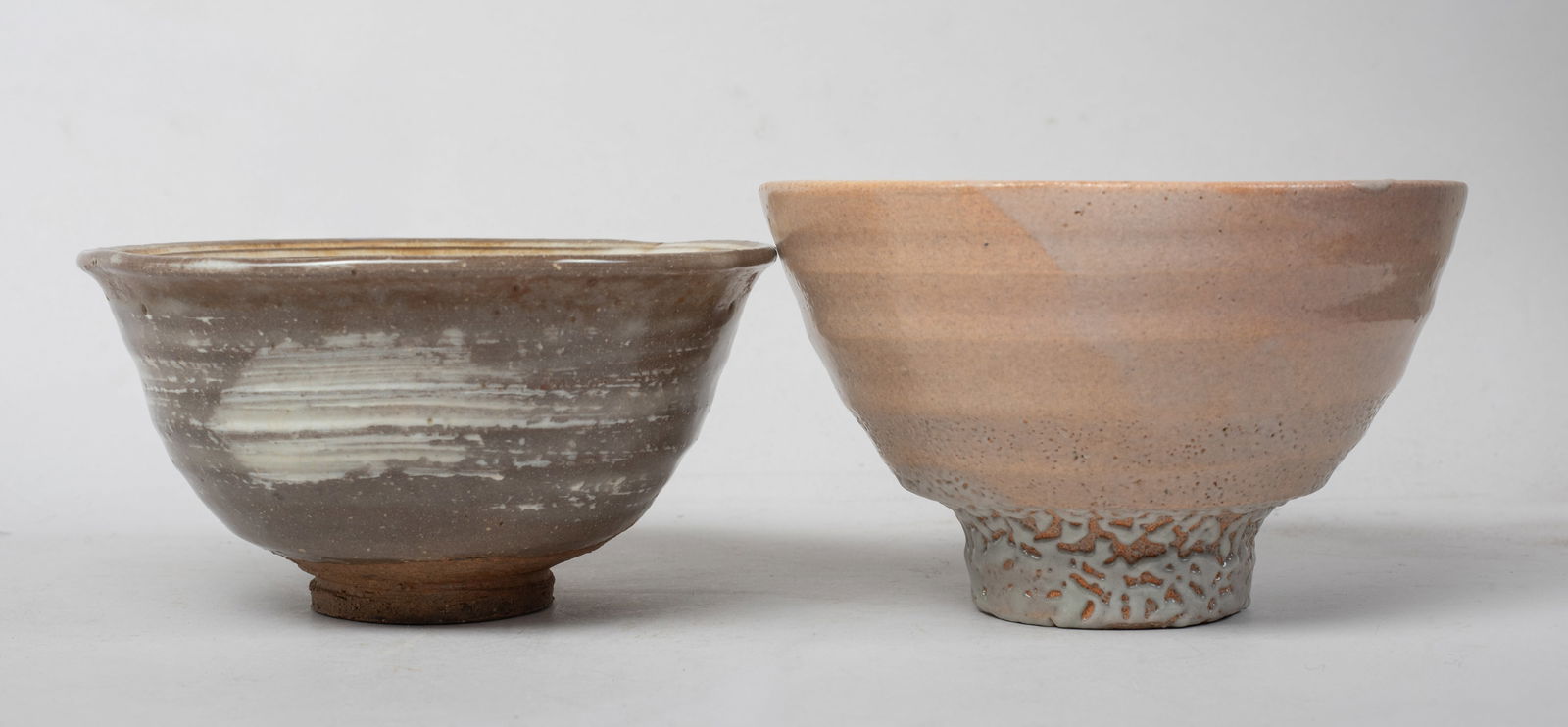 Two Vintage Korean Stoneware Tea Bowls (1 of 10)