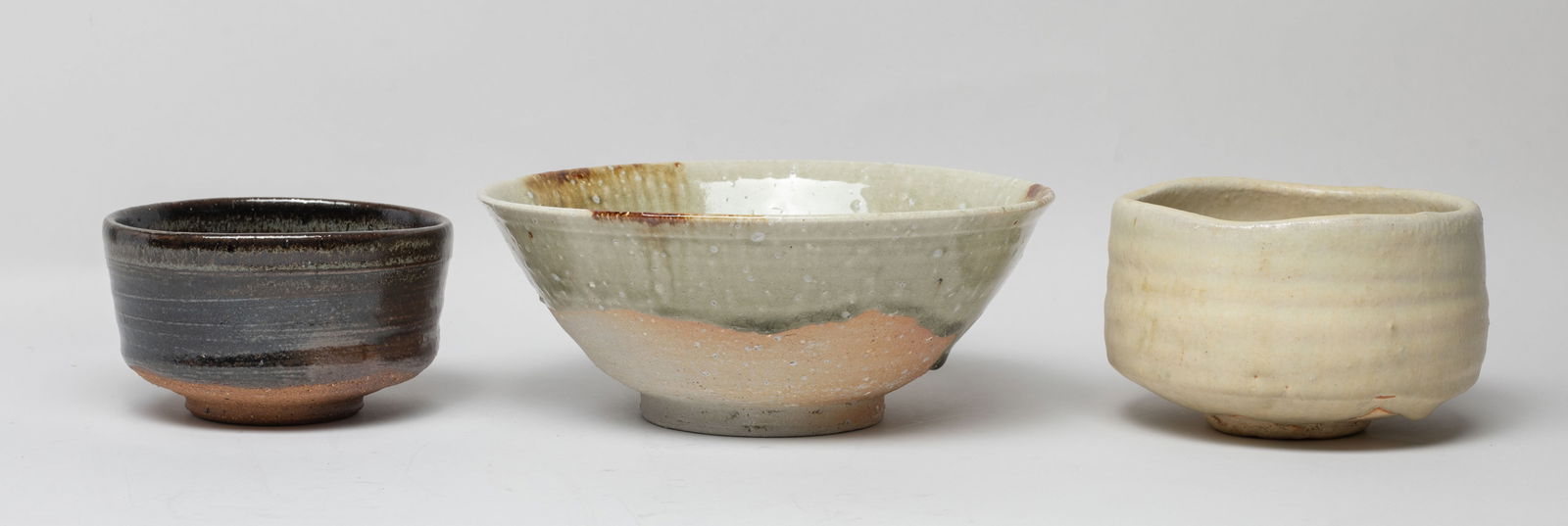 Three Early 20th Japanese Stoneware Bowls (1 of 16)