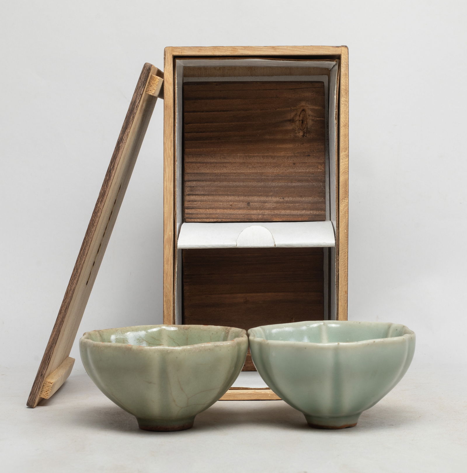 Two Chinese Longquan Porcelain Tea Cups (1 of 11)