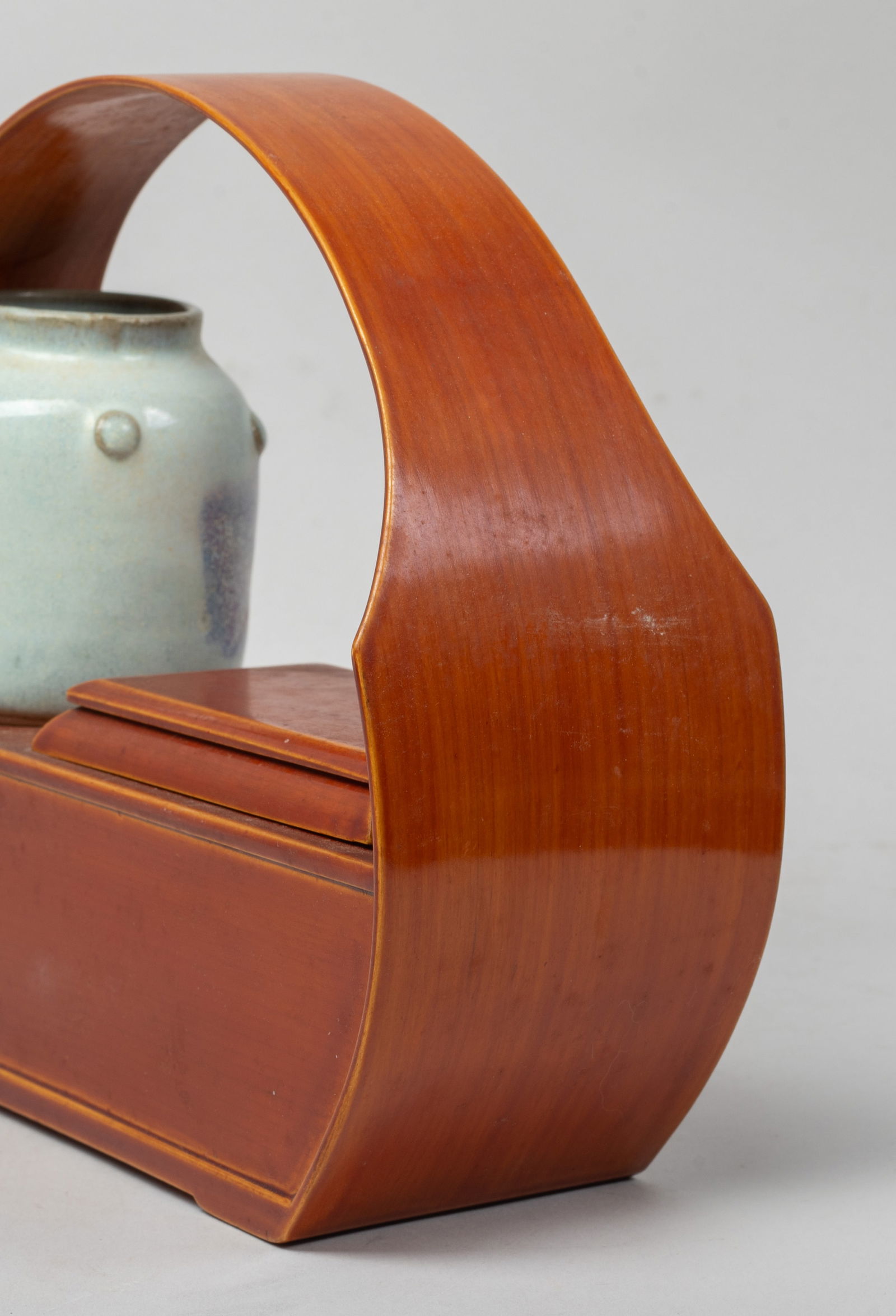 Chinese Export Jun Ware Porcelain Tea Jar - 10