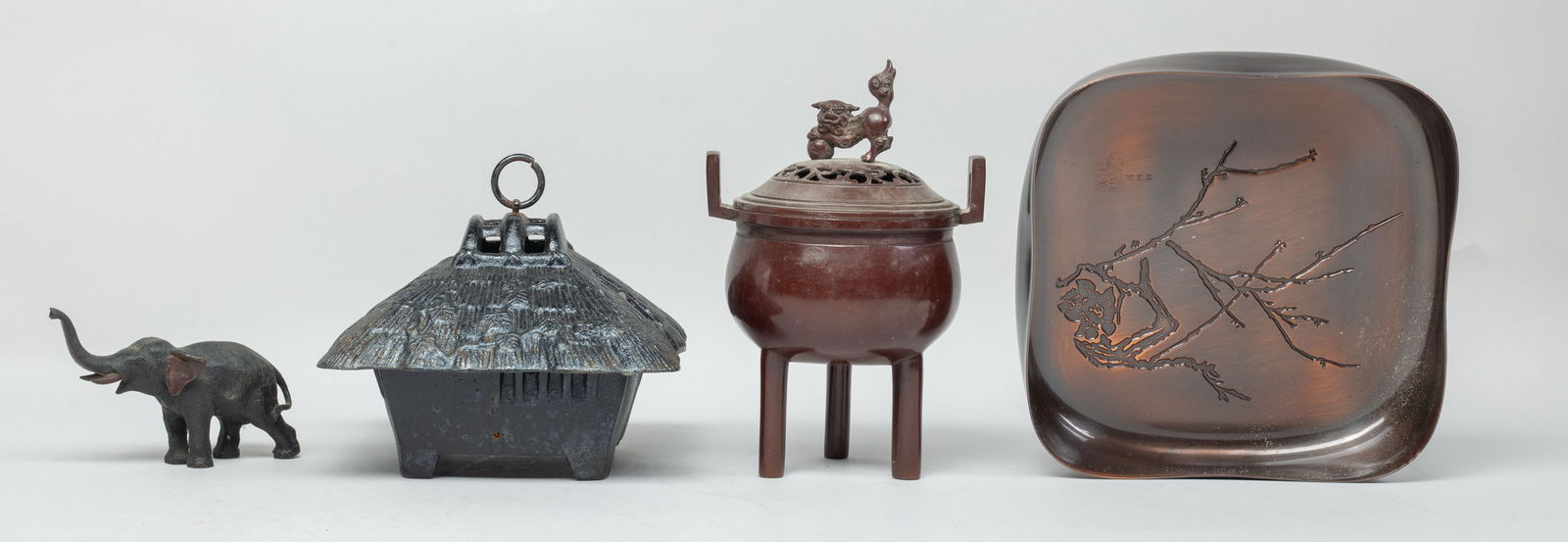 Vintage Asian Brass Censer, Sculpture (1 of 13)