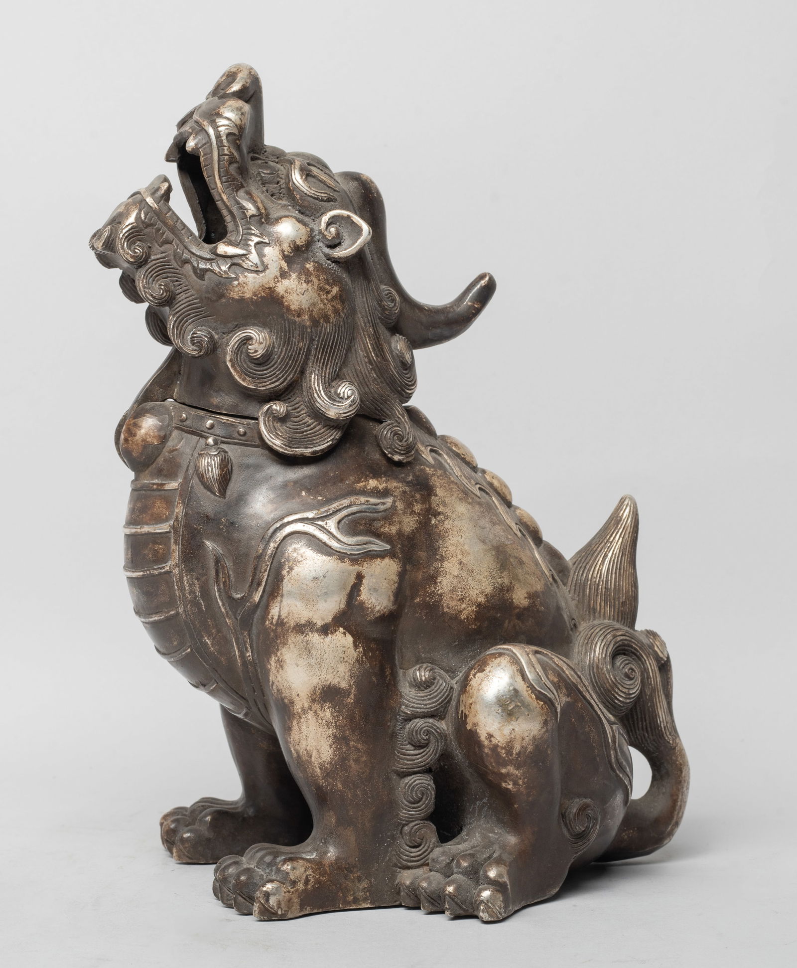 Estate Chinese Bronze Foo Dog Censer (1 of 10)