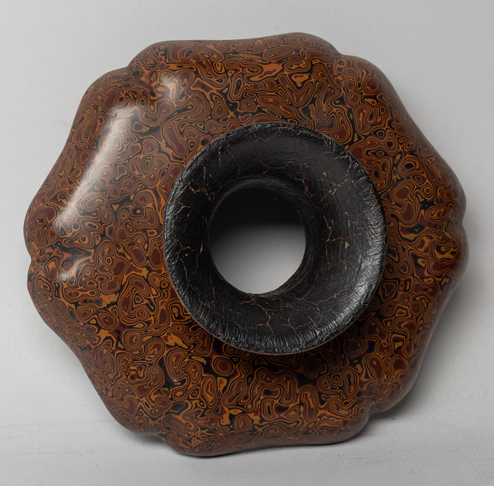 Rare Chinese Lacquer Base - 11