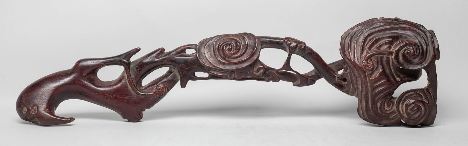 Large Chinese Wood Sculpture of Ruyi (1 of 12)
