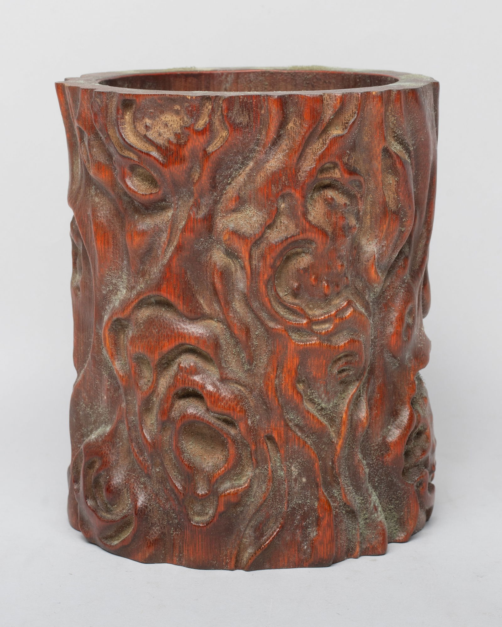 Estate Chinese Bamboo Brush Pot (1 of 9)