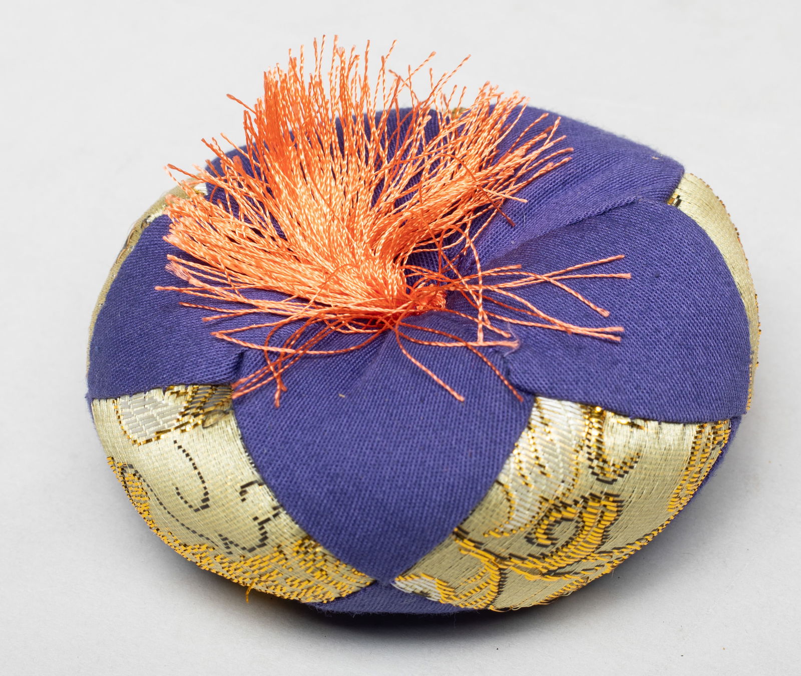 Set Vintage Asian Silk Pillows - 5