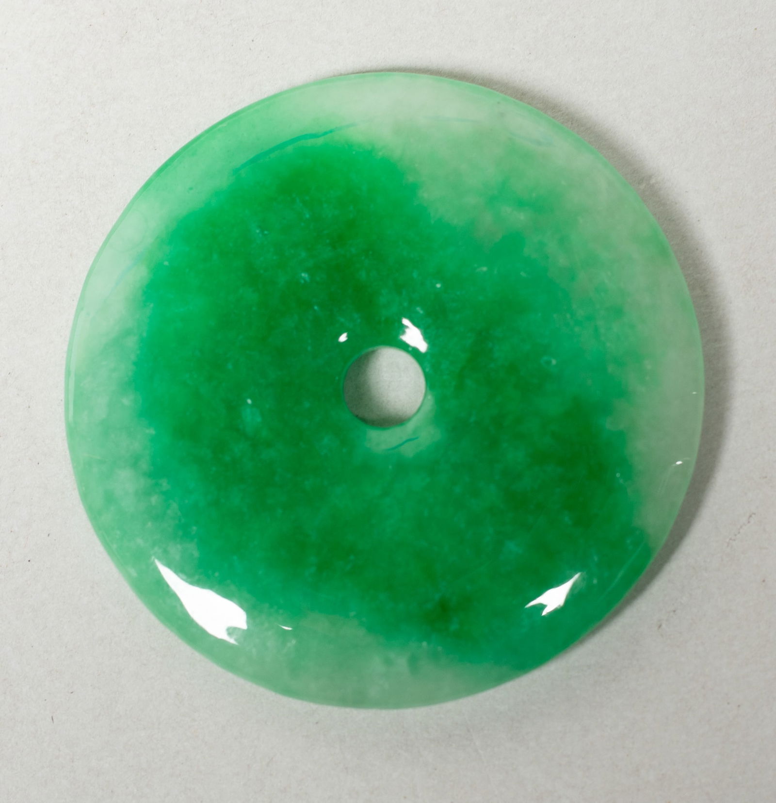 Set Chinese Export Colored Stone Pendants - 10