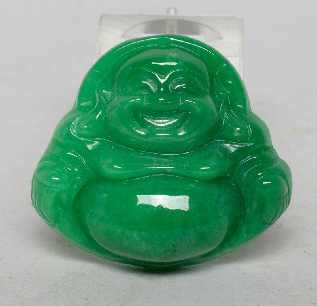 Set Chinese Export Colored Stone Pendants - 4