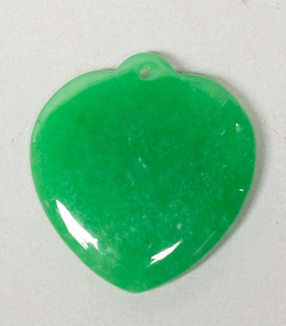Set Chinese Export Colored Stone Pendants - 7