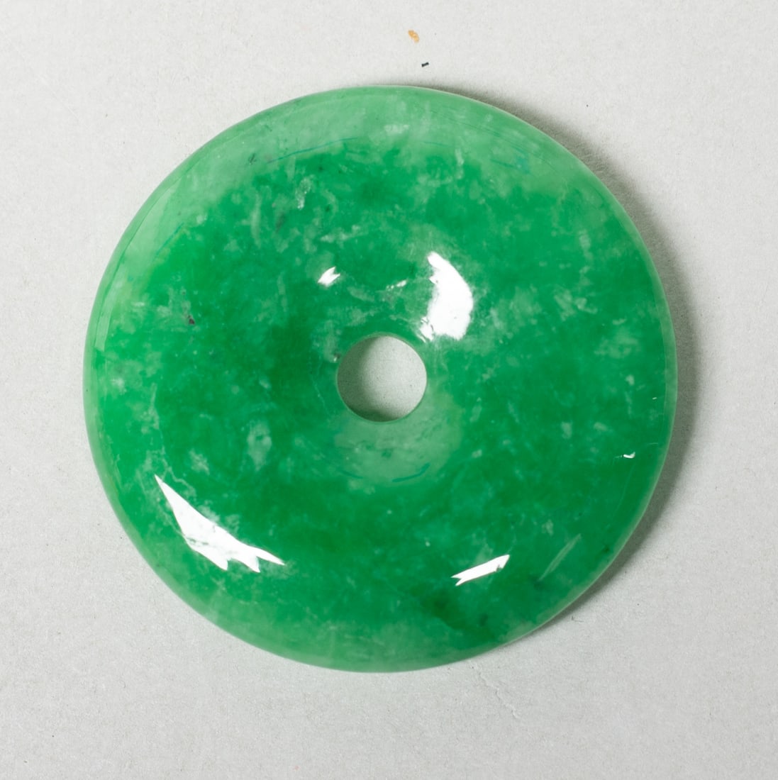 Set Chinese Export Colored Stone Pendants - 8