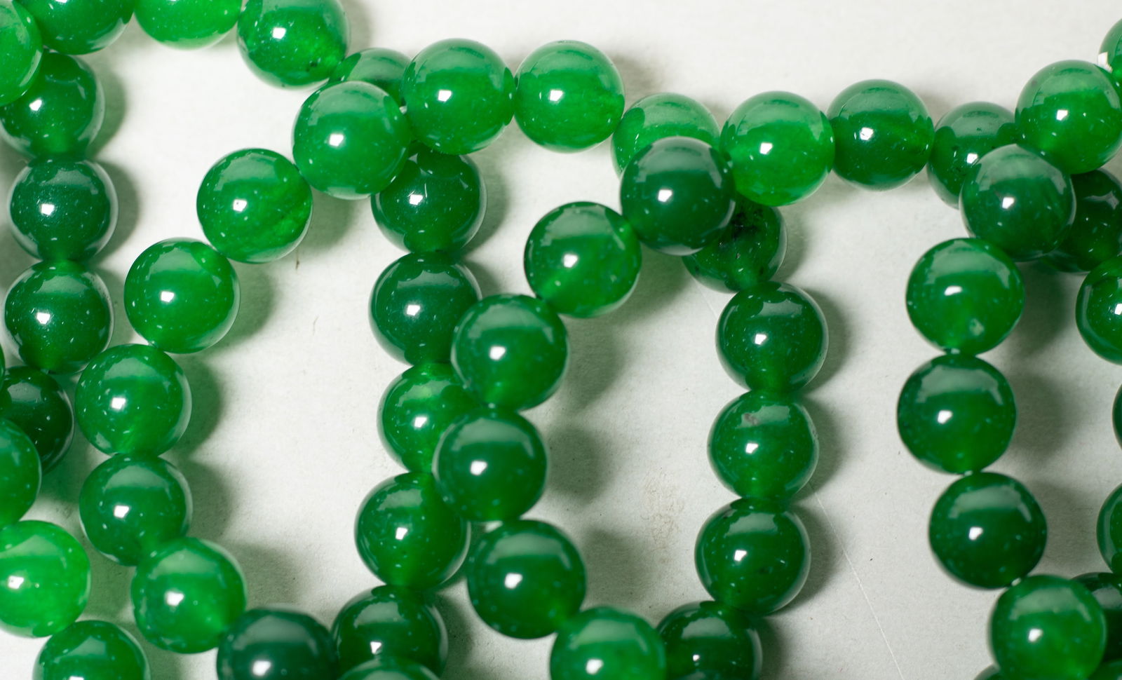 Set Chinese Export Bangles, Beads - 11