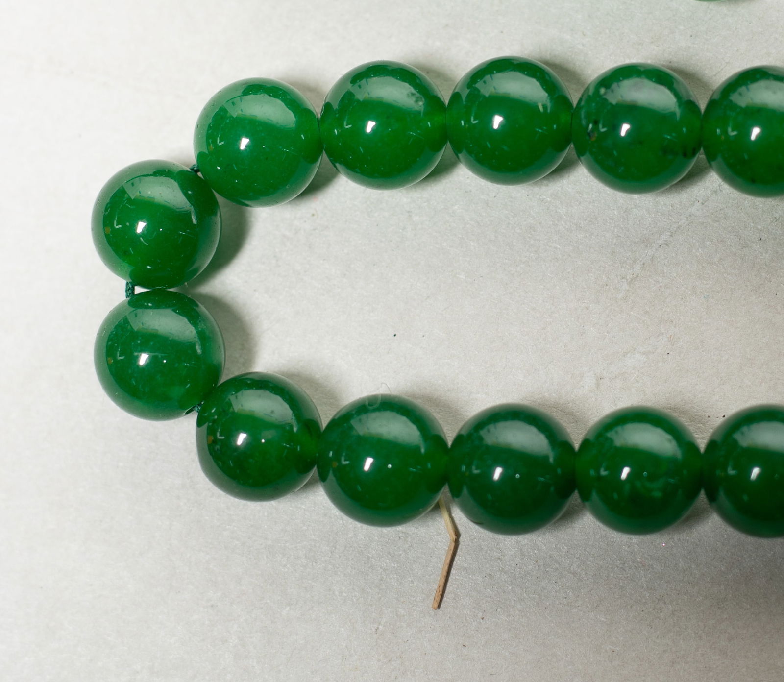 Set Chinese Export Bangles, Beads - 9