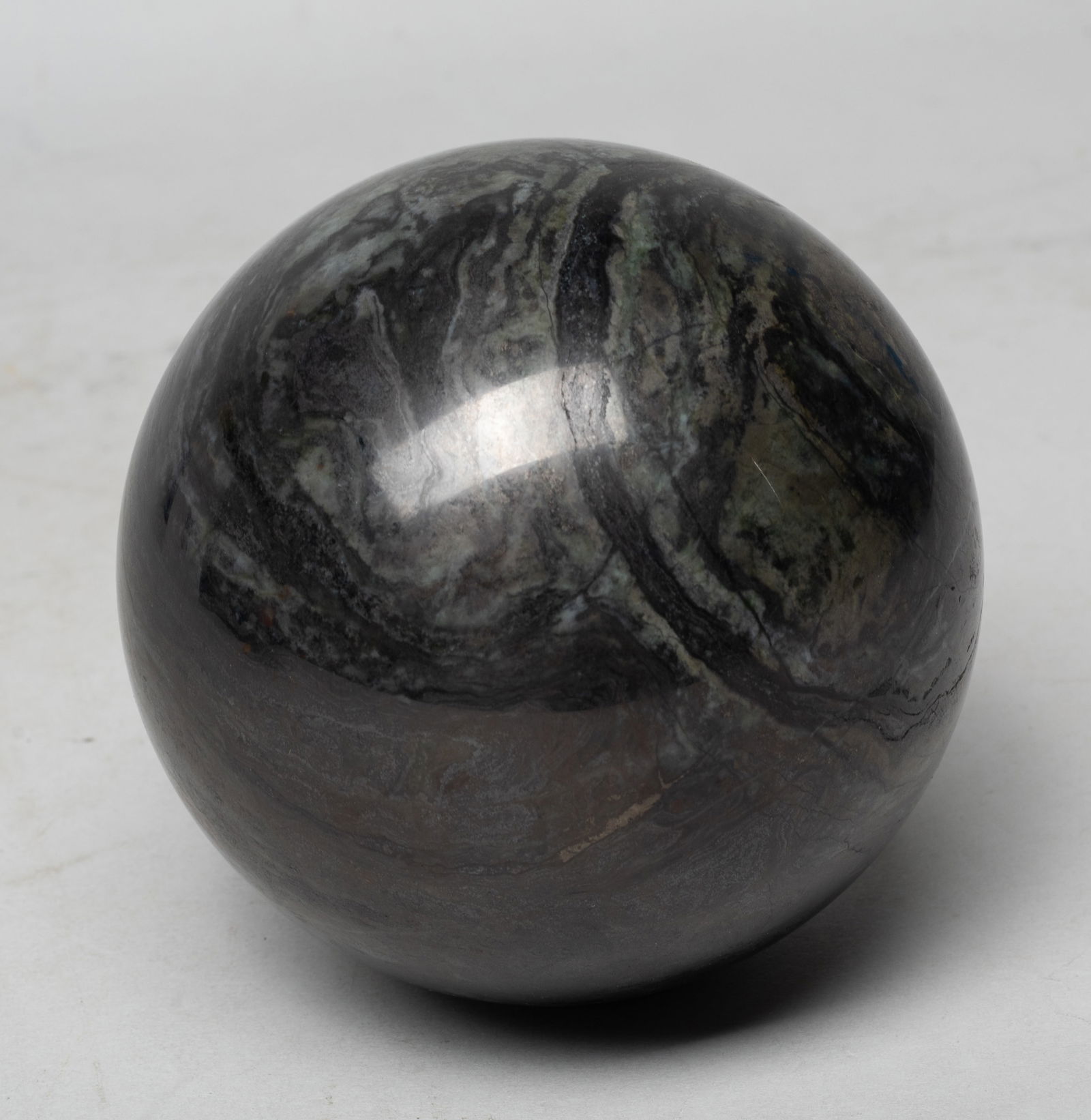 Two Heavy Gemstone Table Sculptures - 8