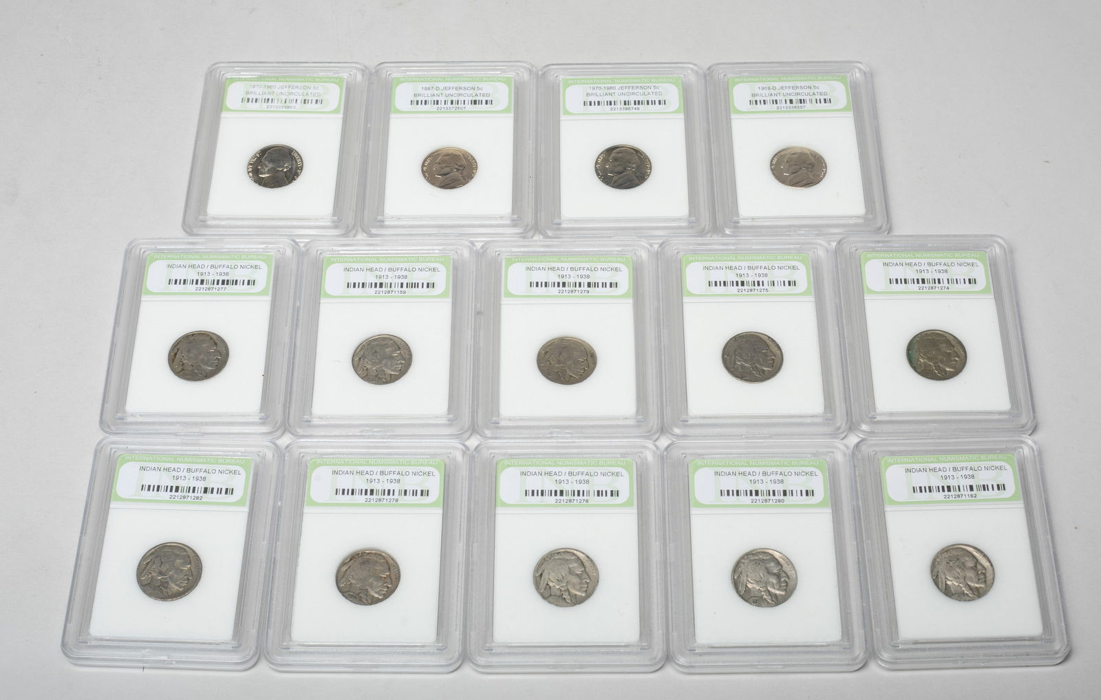 Set Vintage US Coins Collections (1 of 8)