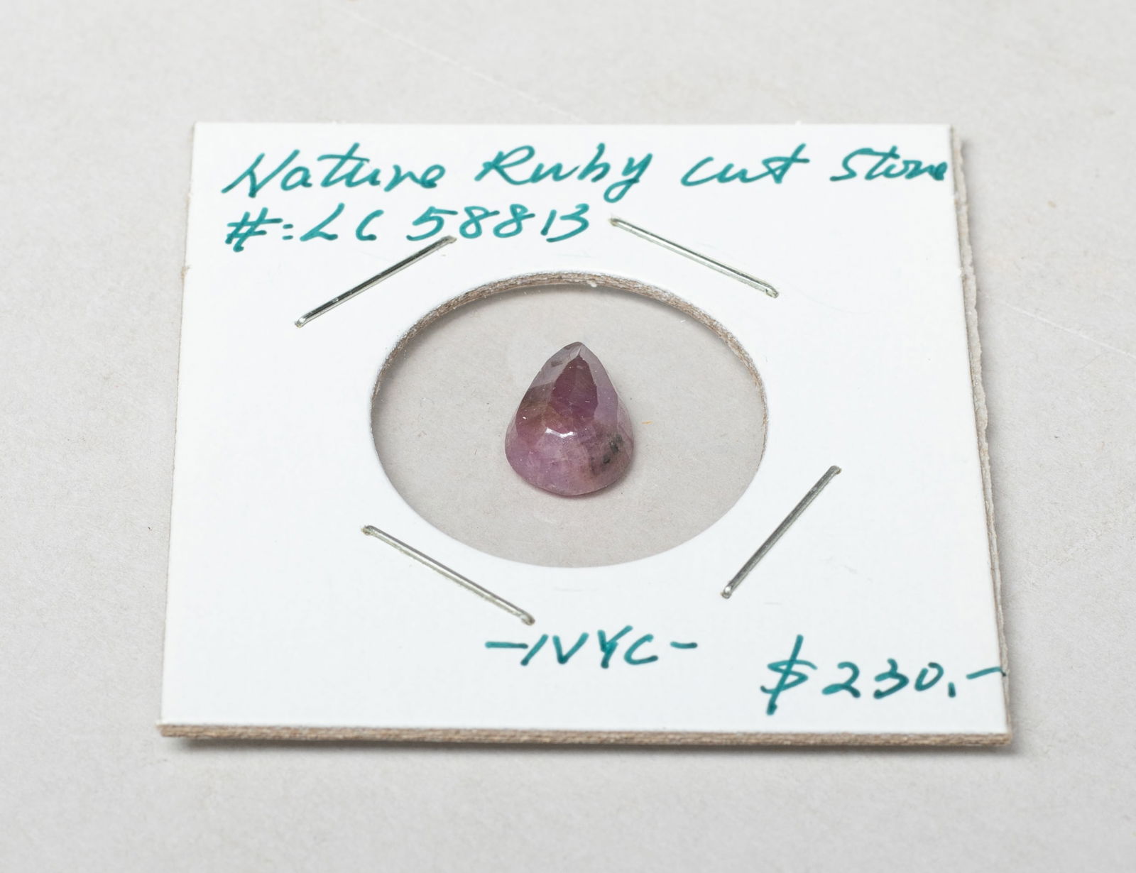 Set Vintage Ruby Gemstone Cut Nuggets - 11