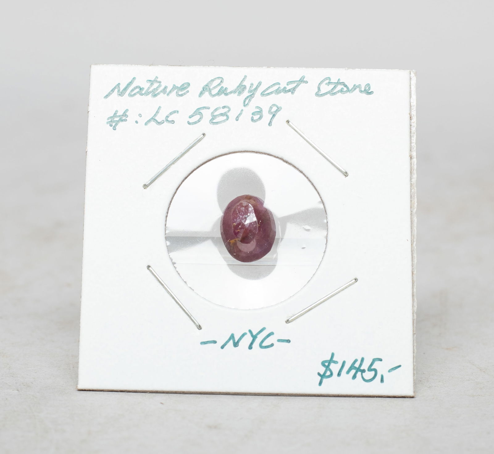 Set Vintage Ruby Gemstone Cut Nuggets - 5