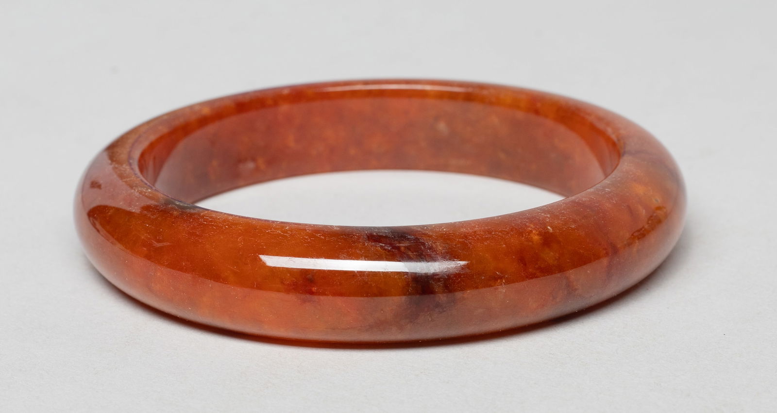 Estate Set Chinese Export Jade Bangles - 9