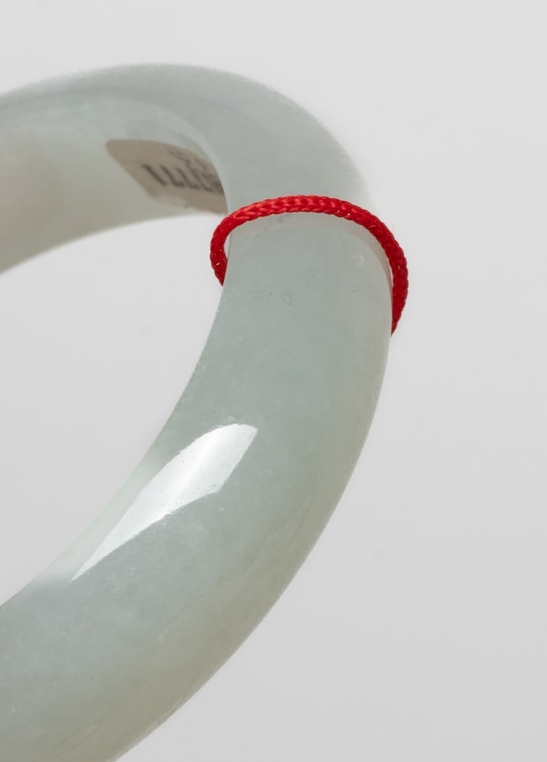 Three Chinese Jade Bangles - 4
