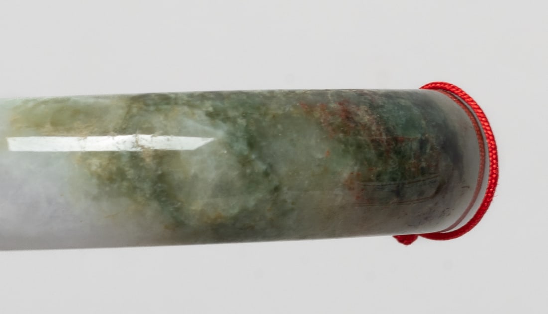 Three Chinese Jade Bangles - 9