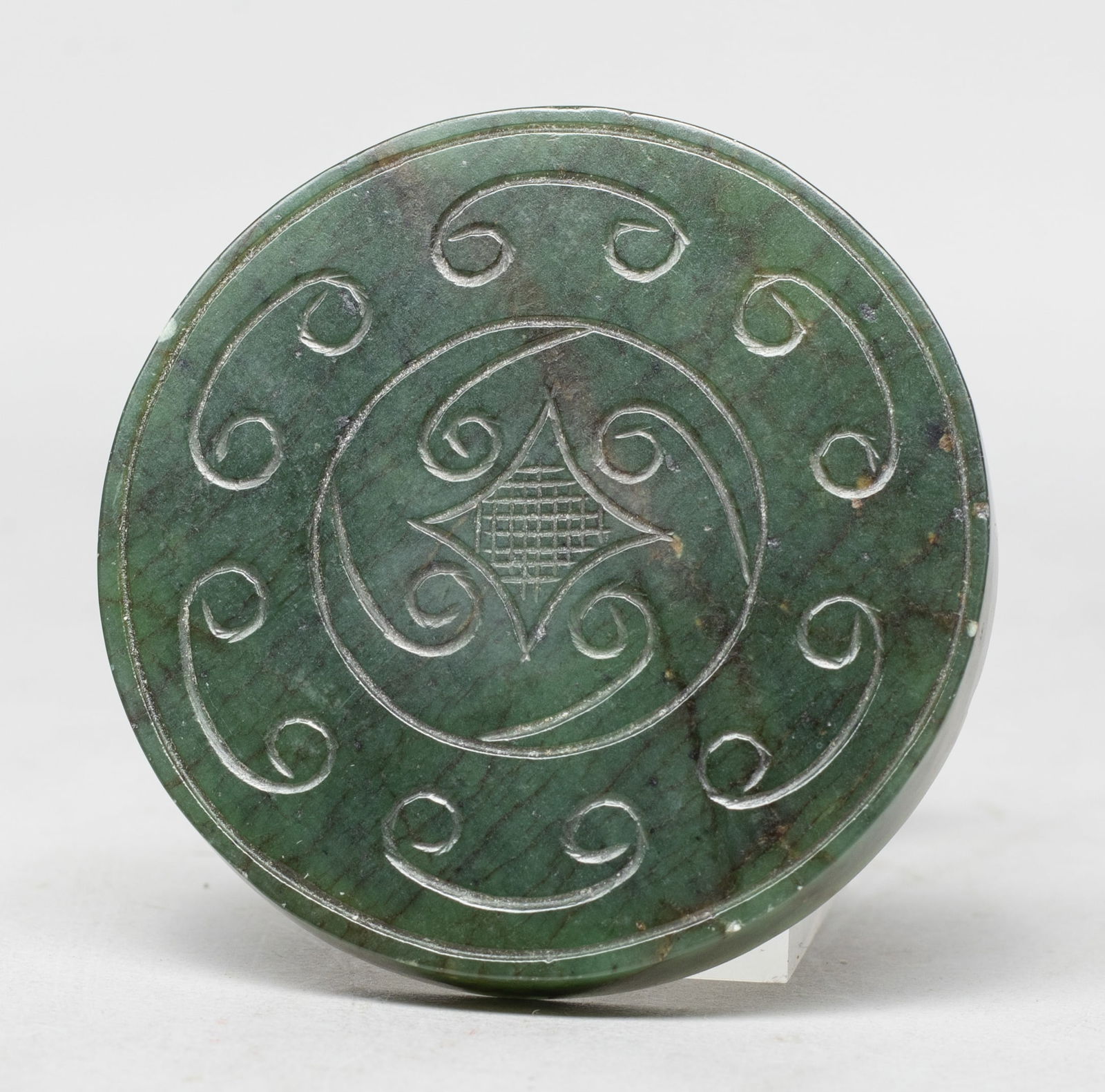 Chinese Export Jade Pendants, Thumb Ring - 10