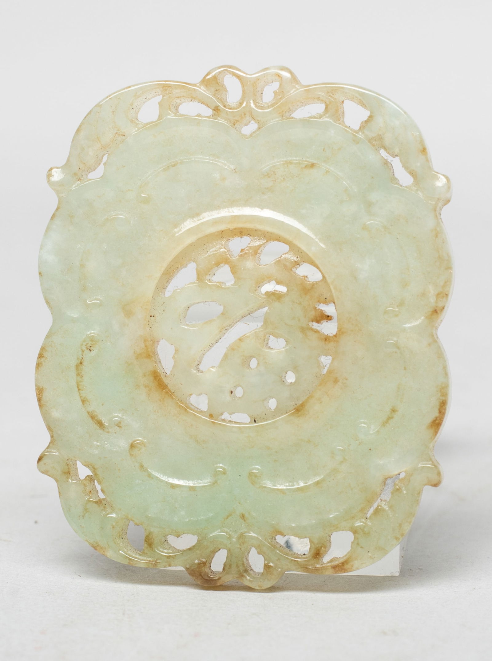 Chinese Export Jade Pendants, Thumb Ring - 12