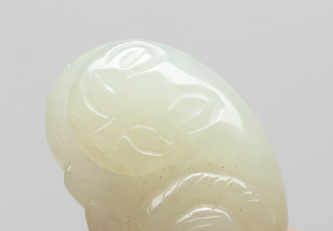 Chinese Export, Jade, Agate, Dzi Beads - 7