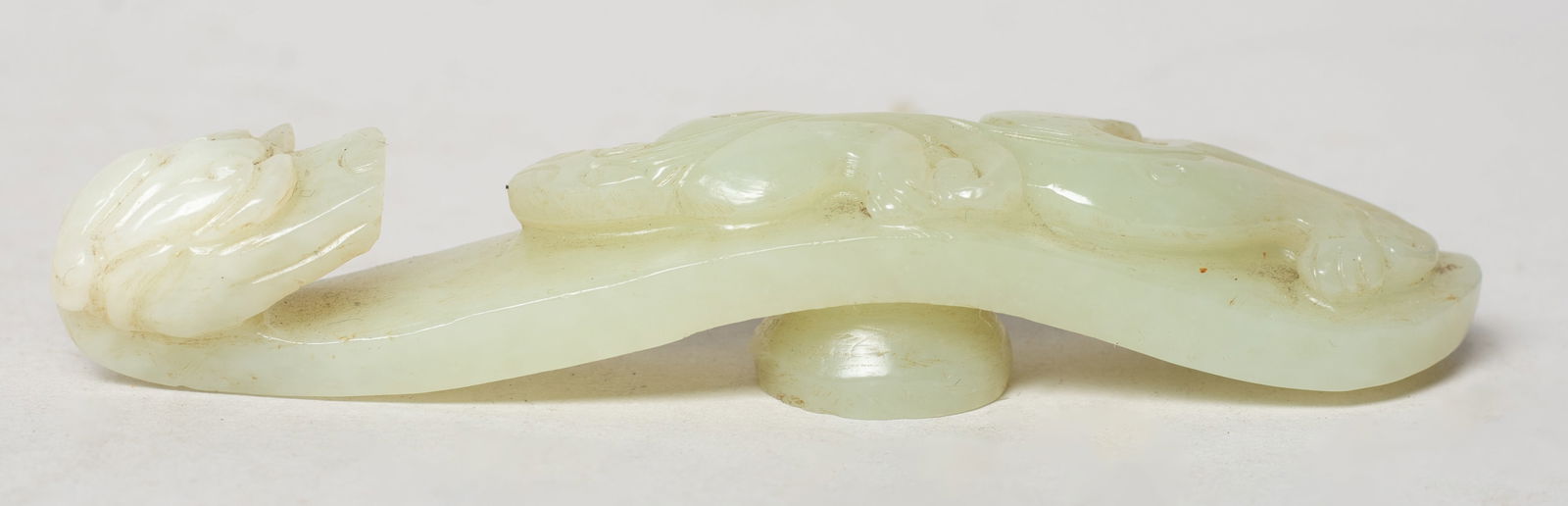Estate Chinese Jade / Hard Stone Belt Buckle (1 of 10)