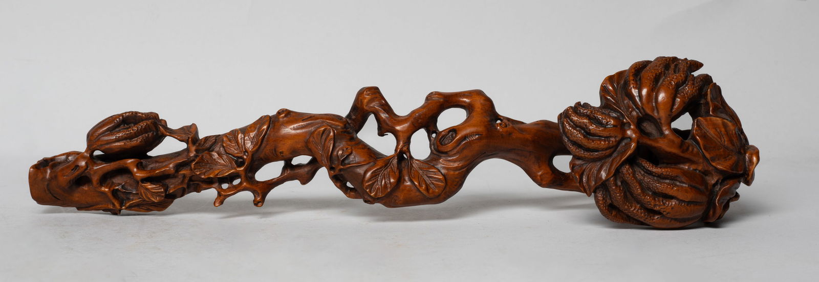 Collectible Chinese Wood Sculpture of Ruyi (1 of 13)