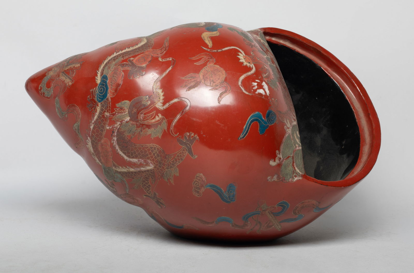 Large Chinese Hand Made Lacquer Sculpture (1 of 9)